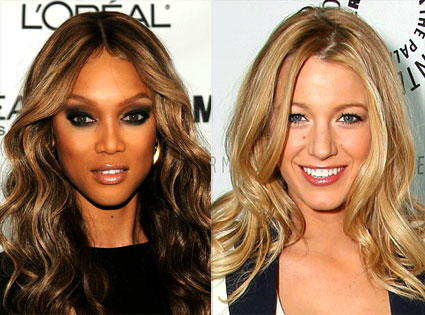 Tyra Banks, Blake Lively Tyra Banks, Blake Lively